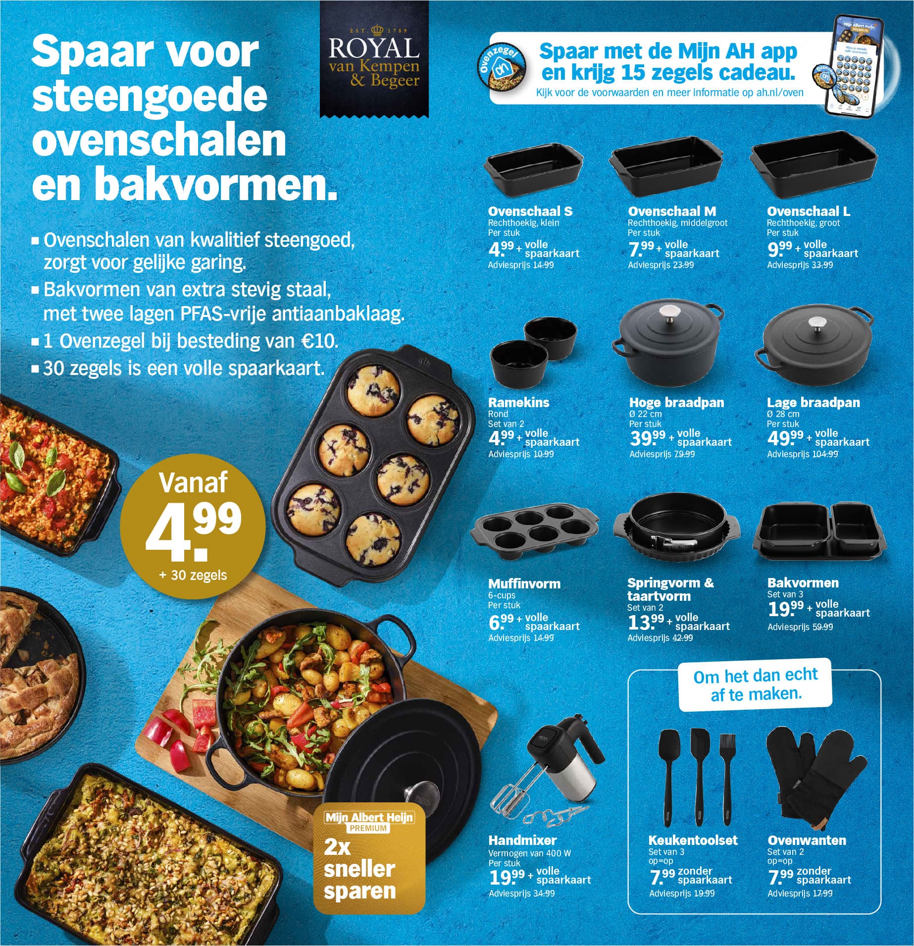 Spaar voor steengoede ovenschalen en – Albert Heijn Dokkum