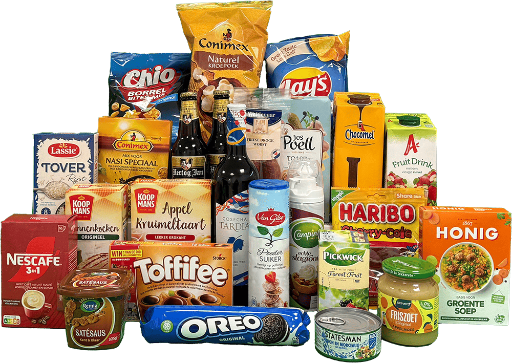 Albert Heijn Dokkum kerstpakketten 2024 - Kerstpakket 2 Borrels & Babbels 55 euro borrelpakket kerst AH