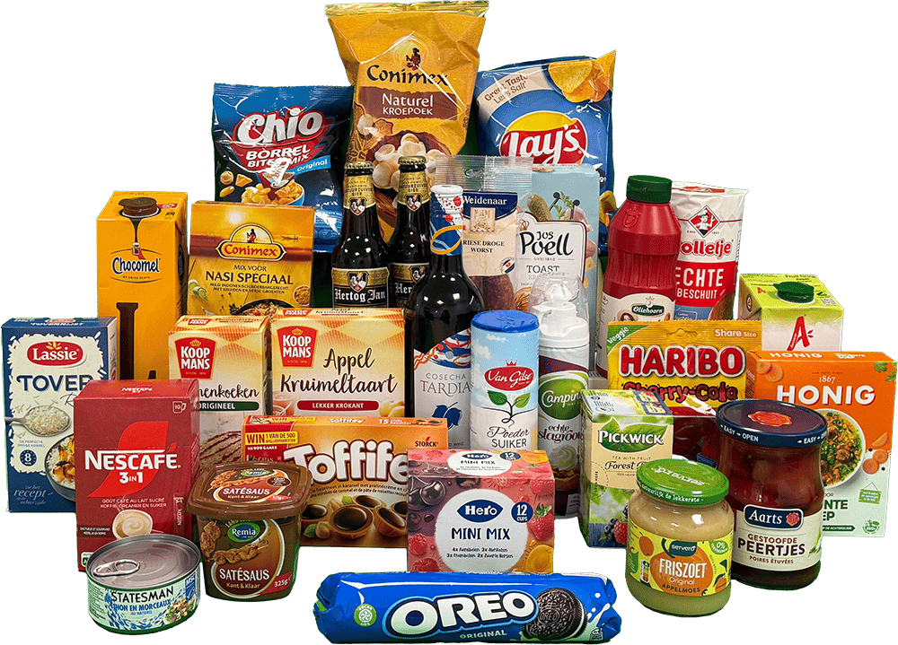 Albert Heijn Dokkum kerstpakketten 2024 - Kerstpakket 3 Brunch bakkie borrel 65 euro borrelpakket kerst AH